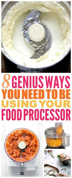 the 8 genius things you didn't know your food processor could do