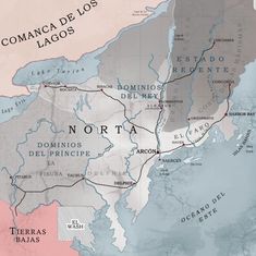 a map showing the location of several major cities in latin america, including mexico and the united states