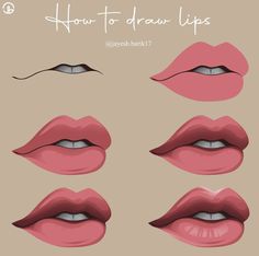 how to draw lips step by step instructions for beginners and advanced drawing tips on the app