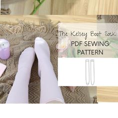 the kelsey boot sock is sewing pattern