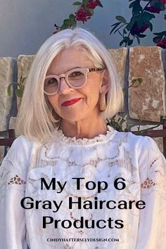 My 6 Top Gray Haircare Products You Need in Your Routine Grey Hair Products, Color Rinse On Gray Hair, Natural Gray Hair Styles, Gray Hair Products, Gray Long Hair, Cover Gray Hair Naturally