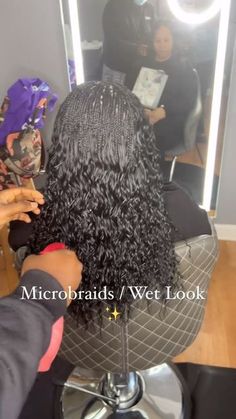 Micro Braids, Book An Appointment, Wet Look, Atlanta, No Response, Braids, Bra, Books, Hair