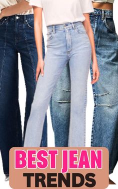 Jean Styles, New Jean, Slouchy Jeans, Top Jeans, New Jeans Style, Trends For 2024, 2024 Color