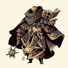 Dnd Cleric Character Design, Cleric Rpg, Cleric Character Design, Twilight Cleric, Bone Dust, Caracter Design, Beast Creature, Dungeons And Dragons Homebrew, Sketch Painting