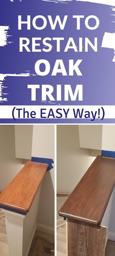 how to update ugly oak the easy way