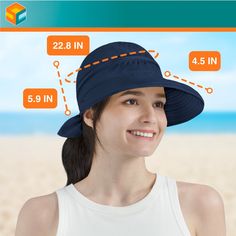 Elevate your outdoor adventures with the SUN CUBE Women's Sun Hat, designed for ultimate UV protection and comfort. This versatile hat features a wide brim and a clever zip-off visor, making it perfect for any sunny day activity.

- **Material:** Premium polyester for lightweight, breathable comfort
- **Color:** Classic navy
- **Size:** 22.8 inches head circumference with a 4.5-inch brim
- **Gender:** Female
- **Age Group:** Adult
- **Features:** 50+ UPF rating for excellent UV protection, conve Outdoor Sun Hat With Upf 50+ Protection, Upf 50+ Visor Sun Hat For Camping, 5-panel Sun Hat With Uv Protection For Outdoor, Spring Sun Hat With Uv Protection, One Size, Uv Protection Sun Hat, One Size, Velcro Tape, Sun Visor Hat, Sun Protection Hat, Wide Brim Sun Hat