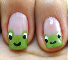 Nail Picking, Kids Nail Designs, Aurora Nails, Short Nails Art, Nails For Kids, Nails Only, Simple Nail Designs