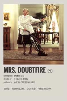 mrs doubtfire 1953 movie poster