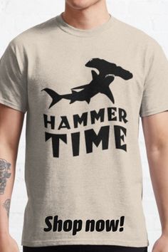 Unisex T-Shirt | Graphic design and funny text quote for hammerhead shark lovers.
#findyourthing #redbubble #scubadiving #sharktshirt #hammerheadsharks Hammerhead Shark, Graphic Tshirt Design, Text Quotes, Funny Text, Funny Texts, Science Poster