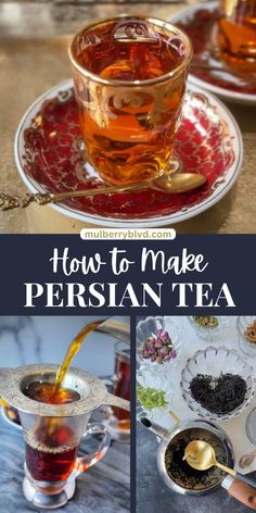 how to make persian tea from scratch