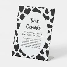 Celebrate your baby with Holy Cow 1st Birthday Time Capsule Sign.  The design is perfect for any baby shower, and comes with matching labels to share the happy news. Cow Baby Shower Ideas, My Water Broke Game, Water Broke Game, Cow 1st Birthday, Pacifier Hunt Game, Cow Baby Shower Theme, Pacifier Hunt, Birthday Time Capsule, Cow Baby Shower