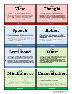 four different types of speech cards with the same words in each card, one for each