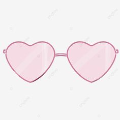 Heart Shaped Glasses, Heart Glasses, Drawing Wallpaper, Heart Eyes, Eye Glasses, Pink Heart, Heart Shapes, Drawings