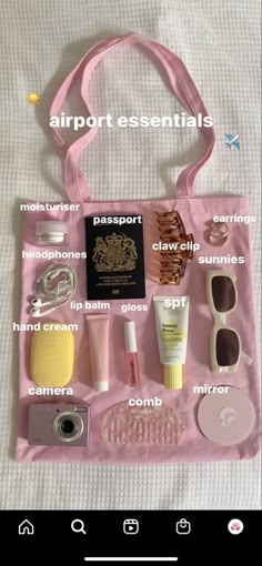 Airport Essentials, Summer Bag Essentials, Road Trip Kit, Everyday Bag Essentials, School Bag Essentials, Backpack Essentials, Travel Bag Essentials