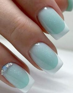 Blue Nails With White Tips, Nail Blue Design, Nail Business Names, Nail Business Names Ideas, Nail Business Logo, Nail And Toes Matching Ideas, Nail Business Cards, Nail Background, Ombre French Nails