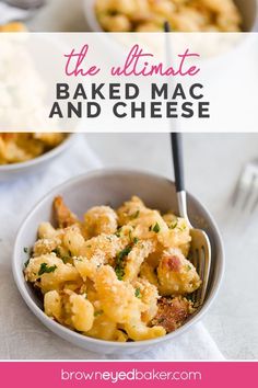 the ultimate baked macaroni and cheese recipe