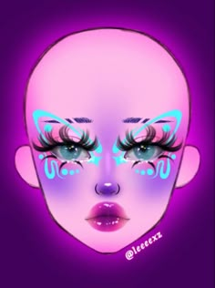 Make Up Face Chart, Face Chart Makeup Ideas, Faceart Makeup, Makeup Charts, V Model, Makeup Face Charts