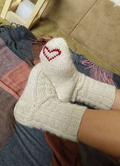 Valentines Widgets, Embroidery Initials, Knitting Sock, Socks Aesthetic, I Will Do It, Embroidered Socks, Heart Socks, Personalized Socks, Hand Knit Socks