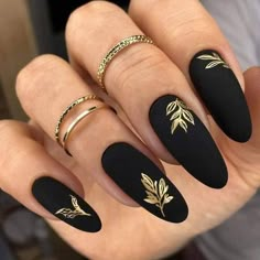 Goth Nails, Her Nails, Nail Swag, Pretty Acrylic Nails, Chic Nails, Short Acrylic Nails, Nail Polishes, Matte Nails, Gorgeous Nails