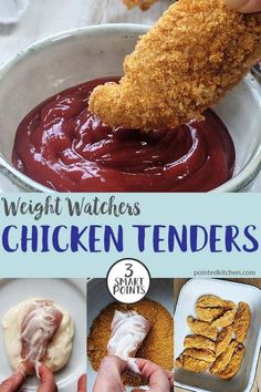 the chicken tenders recipe is ready to be eaten