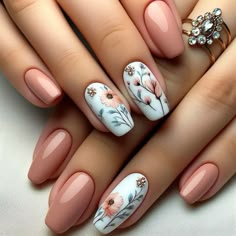 Bridesmaids Nails, Nails Designer, Nail Art Images, Nails Today, Work Nails, Trendy Nail Art, Trendy Nail Design, Pastel Nails, Unique Nails