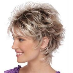 Modern Hairstyle Ideas Inverted Bob Short Hairstyle Inspiration Short Blonde Pixie Cut, Blond Pixie, Short Blonde Pixie, Short Shag Hairstyles, Shag Hairstyles, Short Layered Haircuts, Short Blonde, Short Blonde Hair, Short Wigs