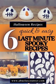 six halloween recipe ideas for quick and easy last minute spooky recipes with instructions