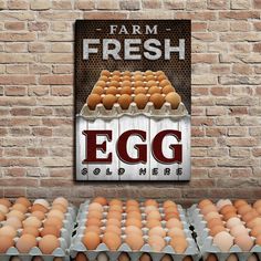 Sold Here Farm Fresh Eggs Sign Style 1 - Image by Tailored Canvases Farm Fresh Eggs Sign, Fresh Eggs Sign, Farmhouse Aesthetic, Outdoor Display, Farm Fresh Eggs, Backyard Chickens, The Farmhouse, Robust Design, Fresh Eggs