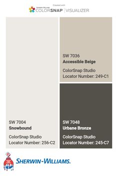 the color scheme for sheryln williams's paint colors