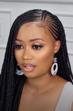 Weave Braids Hairstyles, Latest Braided Hairstyles, Latest Hair Braids, Women Cornrows, Lemonade Braids Hairstyles, Cornrows Braids For Black Women, Bob Braids Hairstyles, Short Box Braids Hairstyles, Braided Hairstyles For Black Women Cornrows