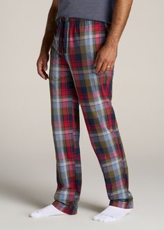 About Our Tall Men's Woven Pajamas Pants Game-changing tall men's pajama bottoms that will take your sleeping and lounging to the next level. ​Our premium, ultra soft 100% cotton pajama bottoms for tall men are just the right weight, keeping you warm and cozy without the worry of overheating. When it comes to clothing for tall men, we always put in the effort. From longer inseams to proper thigh widths, our tall styles are designed exclusively for tall people. These tall lounge pants are an abso Pajamas Pants, Tall People, Tall Men, Man Weave, Chino Jeans, Cotton Pyjamas, Pajama Bottoms, Mens Pajamas, Tall Guys