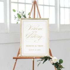 Elegant Script Gold Wedding Welcome Sign Editable Template Gold Wedding Welcome Sign, Gold Welcome Sign, Calligraphy Welcome, Gold Wedding Signs, Welcome Wedding Sign, Welcome Sign Wedding, Wedding Invitation Video, Wedding Vision Board