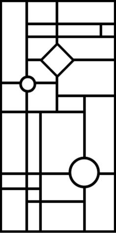 a black and white image of a square with circles on it, in the style of art deco