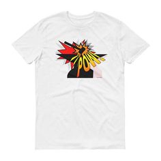 60's Graphic Anvil POW T-Shirt /Short-Sleeve T-Shirt / T Shirt, Clothes