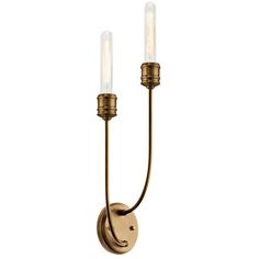 Badumna Sconce - Shades of Light Bronze Sconces, Vintage Industrial Style, Vintage Edison Bulbs, Kichler Lighting, Bathroom Sconces, Transitional Wall Sconces, Split Level, Wall Candles, Wall Light Fixtures