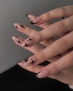 Warning: These nail art ideas may cause extreme jealousy and an overwhelming desire to promptly schedule your next appointment at the salon! So, if you’re not prepared to have the most enviable nails in town, it may be best to turn back now. .  .. Her Nails, Soft Nails, Black Nail, Classy Nails