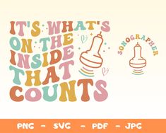 it's what's on the inside that counts svg cut file example