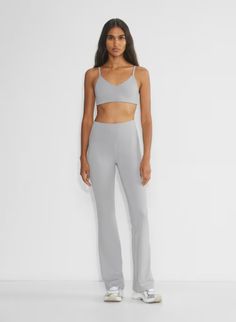 BUTTER NEW CHEEKY HI-RISE FLARE LEGGING | Aritzia Aerie Leggings, Flare Legging, Micro Skirt, Flared Leggings, Fall Denim, Kick Flares, Flare Leggings, Zip Sweater, Christmas Wishlist