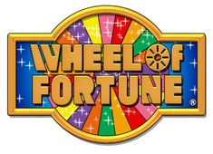 the wheel of fortune logo is shown