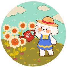 Nice nice gardens 🌻🌻 ✨ Tags ✨ #illustration #illustagram #drawing #art #digitaldrawing #digitalpainting #cuteartwork #cuteartdaily #kawaii #kawaiiart #doodle #snack #strawberry #fruit #season #foodillustration #foodart #foodie #milk #tanghulu #cuteanimals #cutecats #catslife #catstagram #cutiepie #commissionopen #halloweenillustration #sunflowergarden Garden Tags, Sunflower Garden, Strawberry Fruit, Halloween Illustration, Kawaii Art, Food Illustrations, Drawing Art, Food Art