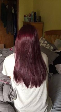 Wine Hair Color, Hairstyles Black Hair, Wine Hair, Cherry Hair, Hair Color Burgundy, Popular Hair