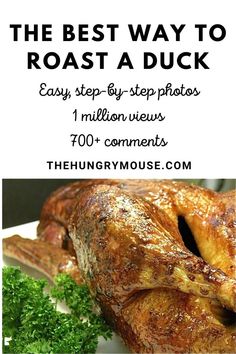 the best way to roast a duck easy step - by - step photos 1 million views