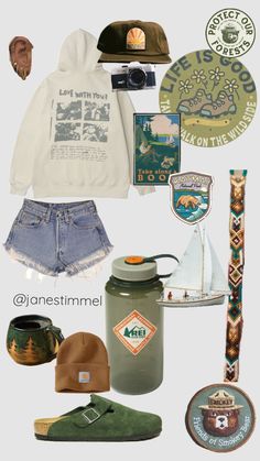 @janestimmel #outfitinspo #granolagirl Nature Walk Outfit, Walk Outfit, Granola Style, Outdoorsy Style, Earthy Outfits