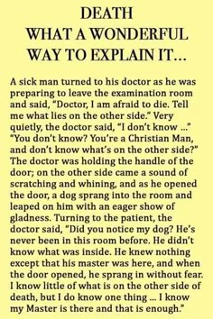 Examination Room, The Last Ride, The Patient, After Life, Bible Knowledge, Inspirational Prayers, Bible Encouragement, Prayer Quotes