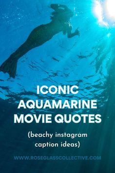 mermaid quotes short Aquamarine Movie Quotes, Mermaid Instagram Captions, Mermaid Captions For Instagram, Aquamarine Quotes, Girly 2000s, Summer Instagram Captions