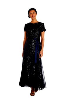 RICHARDS WOMENS Sleeve Sequins Embelished Sequins Gown, One Piece For Women, Makeup Brush Set, Top Selling, Makeup Brush, Evening Dress