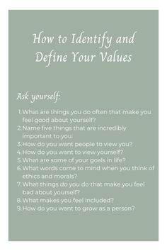 What Are Your Values, How To Identify Your Goals, How To Identify Your Core Values, What Are Values Life, Country Living Hacks Tips, List Of Values Life, List Of Morals And Values, Getting In Touch With Your Spirituality, How To Know Your Core Values