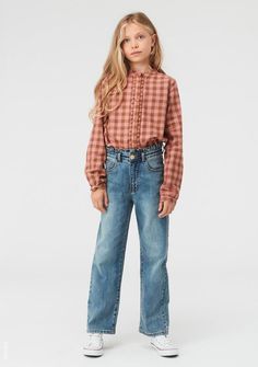 Wild West Costumes, Chloe Outfit, Design Factory, Outfit Primavera, Big Design, Checkered Shirt, Girl Fits