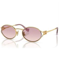 Miu Miu Sunglasses With Gradient Lenses For Formal Occasions, Miu Miu Luxury Sunglasses For Formal Occasions, Luxury Miu Miu Sunglasses For Formal Occasions, Jeweled Shoes, Female Eyes, Boot Jewelry, Eyewear Womens