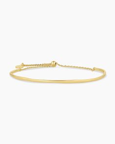 The elegant gold plated Taner Bar Bracelet features a thin design with an adjustable slide closure. Perfect as the base to your stack, this bracelet is sure to become a staple in your jewelry collection. An ultra-thin hammered bar accents this adjustable bracelet. Perfect to wear alone or layer with your other gorjana favorites. Earrings Stacking, Gold Bar Bracelet, Perfect Bar, Gorjana Jewelry, Black Labradorite, Orange Agate, Yellow Opal, Bar Bracelet, Mix Style